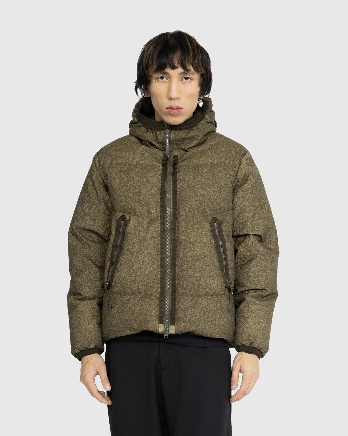 C.P. Company Co Ted Goggle Down Jacket Ivy Green